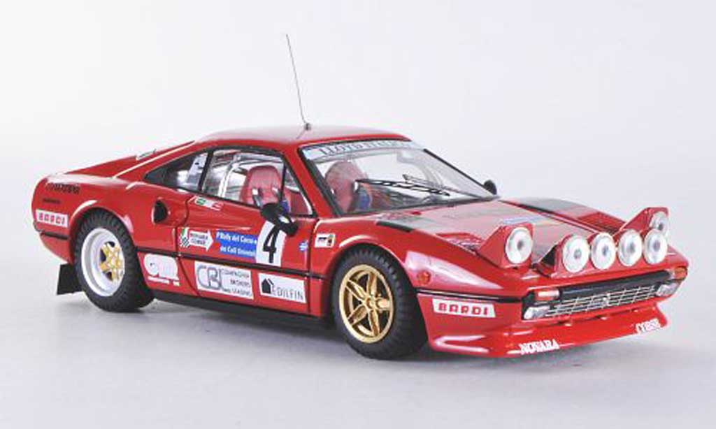 Ferrari 308 GTB 1/43 Best GTB Rally del Carso No.4 1983 Cuccirelli/Muttini diecast model cars