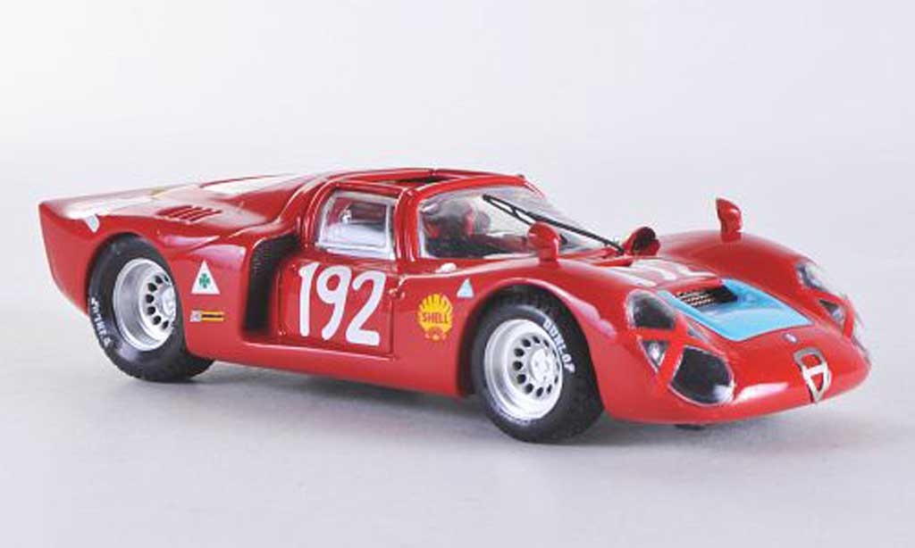 Alfa Romeo 33.2 1968 1/43 Best 1968 SP Targa Florio No.192 Bianchi/Casoni diecast model cars
