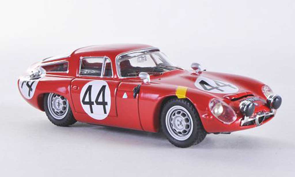 Alfa Romeo TZ1 1/43 Best Le Mans No.44 1965 Koob/Finchel diecast model cars