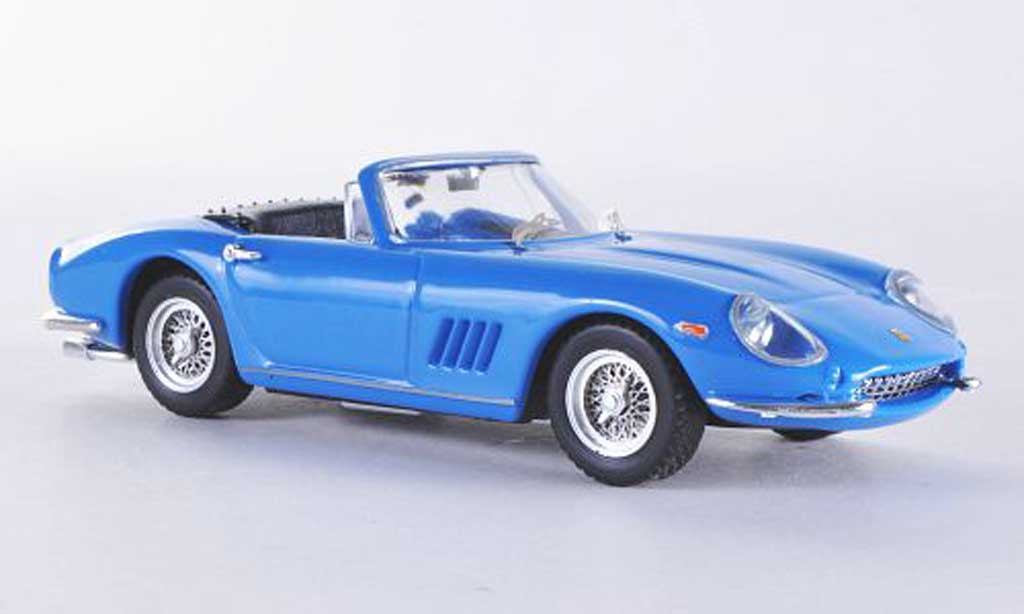 Ferrari 275 1/43 Best GTB/4 Spider blue Steve Mc Queen diecast model cars