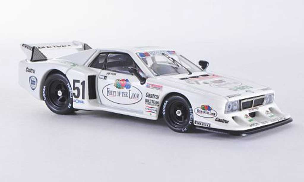 Lancia Beta Monte Carlo 1/43 Best Monte Carlo Turbo Zolder No.51 1980 H.Heyer diecast model cars