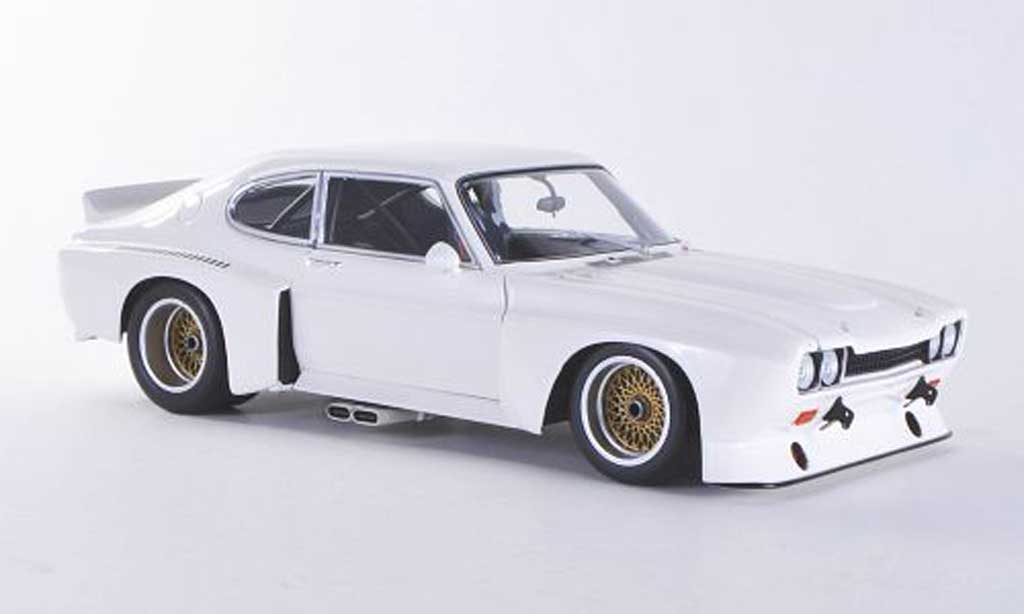Ford Capri 1974 1/18 Minichamps 1974 MkI 3100 white Plain Body Version diecast model cars