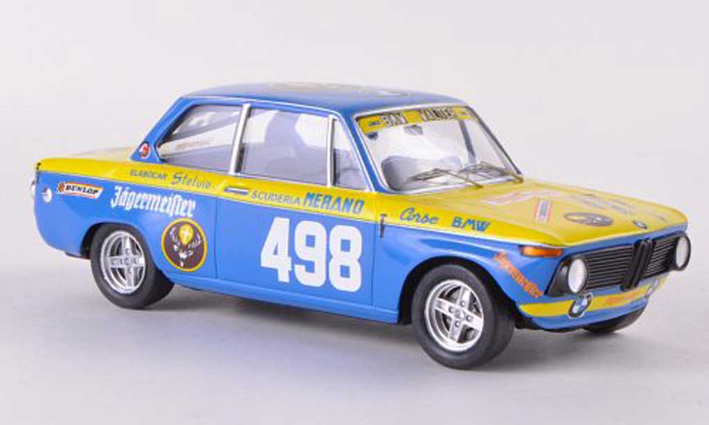 Bmw 1602 1/43 Trofeu No.498 Jagermeister P.Hanny Trento Bondone 1972 diecast model cars