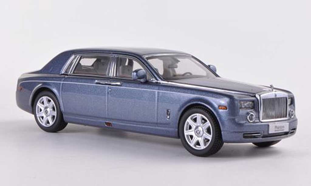 Rolls Royce Phantom 1/43 Kyosho EWB blue grey diecast model cars