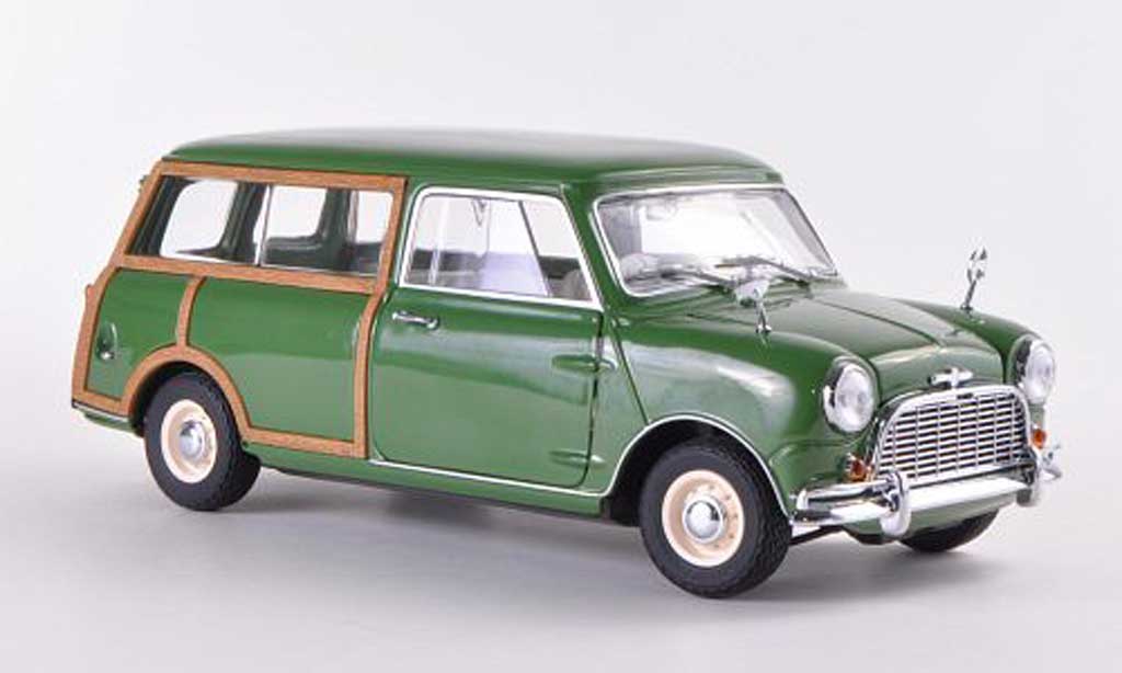 Austin Mini Morris 1/18 Kyosho Morris Morris Traveller grun RHD diecast model cars