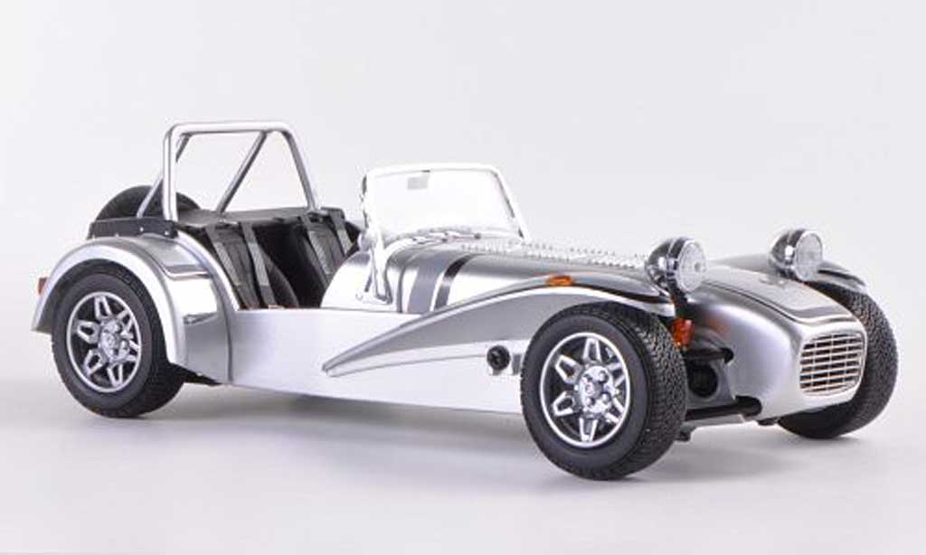 Caterham Super Seven 1/18 Kyosho grey/grey/black RHD diecast model cars