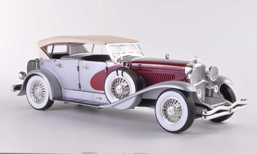 Duesenberg 1934 1/18 Signature grey grey/red diecast model cars