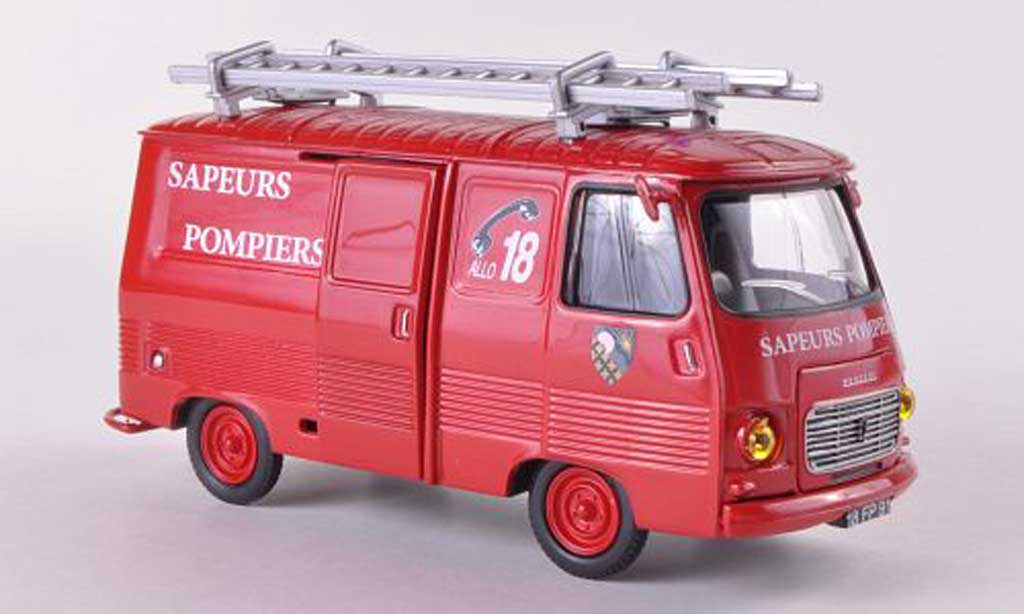 Peugeot J7 1/43 Eligor V.T.U Fire brigade de L'essonne diecast model cars