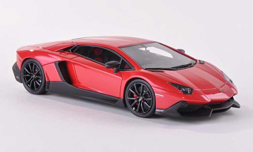 Lamborghini Aventador LP720-4 1/43 Look Smart LP720-4 red 50. Anniversary diecast model cars