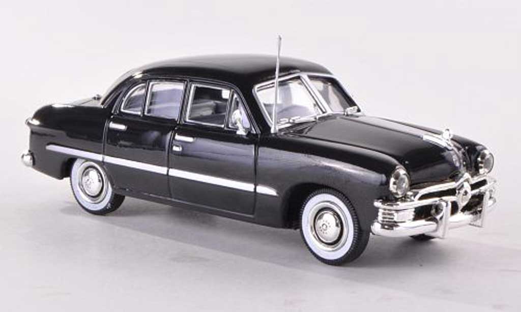 Ford Custom 1950 1/43 American Heritage Models 1950 4-Door Sedan black diecast model cars