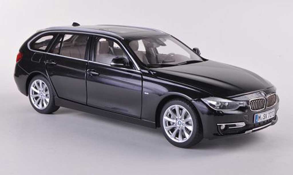 Bmw 335 F31 1/18 Paragon F31 3er Touring black 2012 diecast model cars
