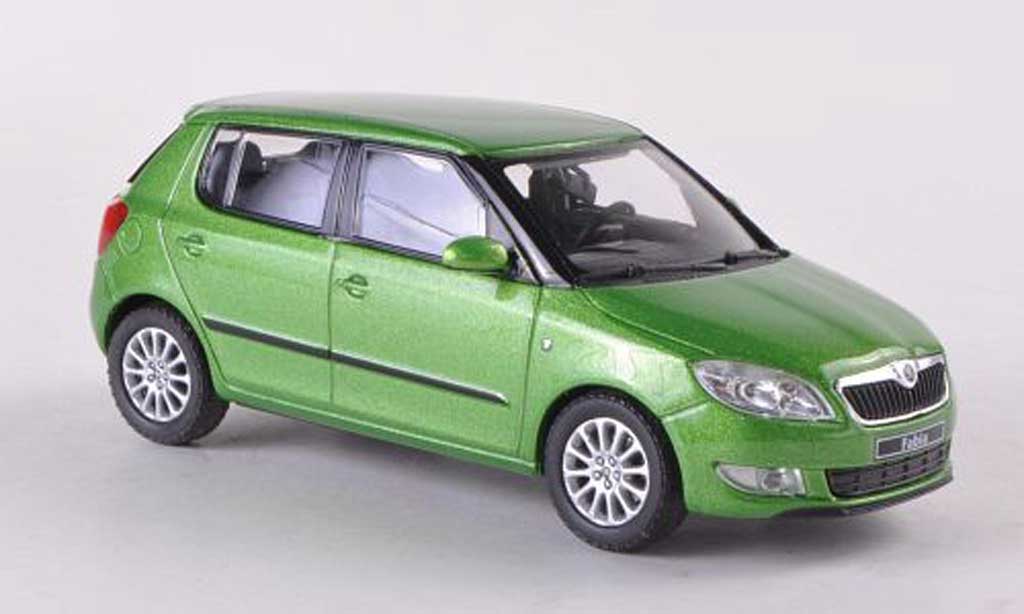 Skoda Fabia II 1/43 Abrex II gun Facelift 2010 diecast model cars