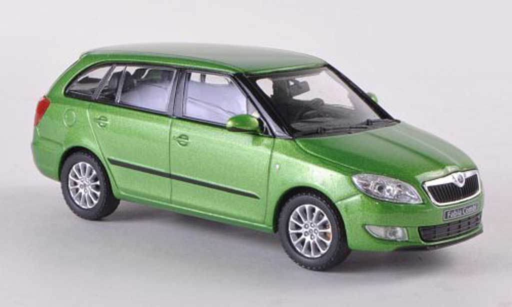 Skoda Fabia II 1/43 Abrex II Combi gun Facelift 2010 diecast model cars