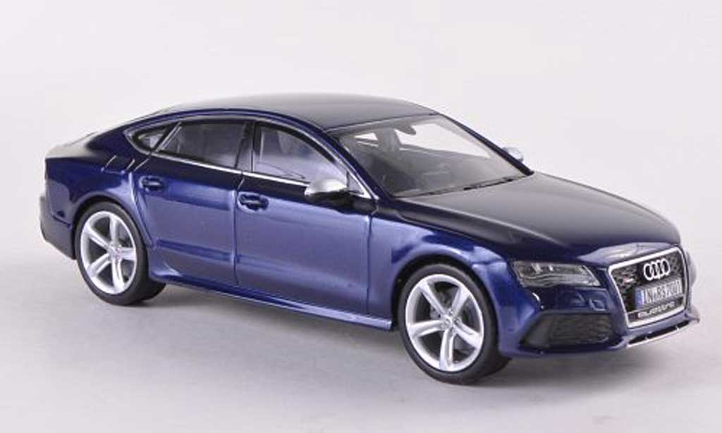Audi RS7 1/43 Kyosho Sportback blue 2013 diecast model cars