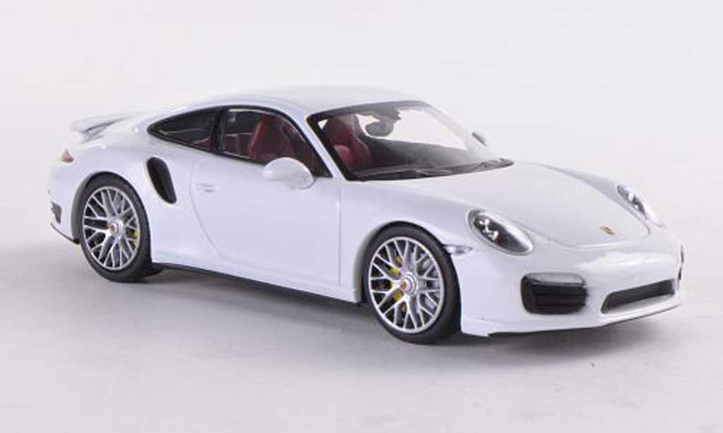 Porsche 991 Turbo S 1/43 Minichamps Turbo S white 2012 diecast model cars