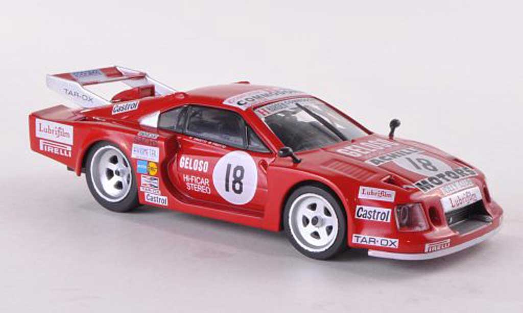 Ferrari 308 GTB 1/43 Ferrari Racing Collection GTB No.18 Achilli Motors C.Facetti/M.Finotto 6h Silverstone 1981 diecast model cars