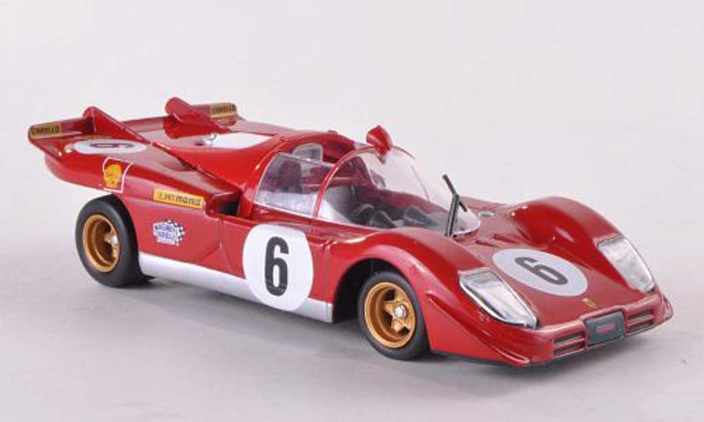 Ferrari 512 S 1/43 Ferrari Racing Collection S No.6 I.Giunti/N.Vaccarella Targa Florio 1970 diecast model cars