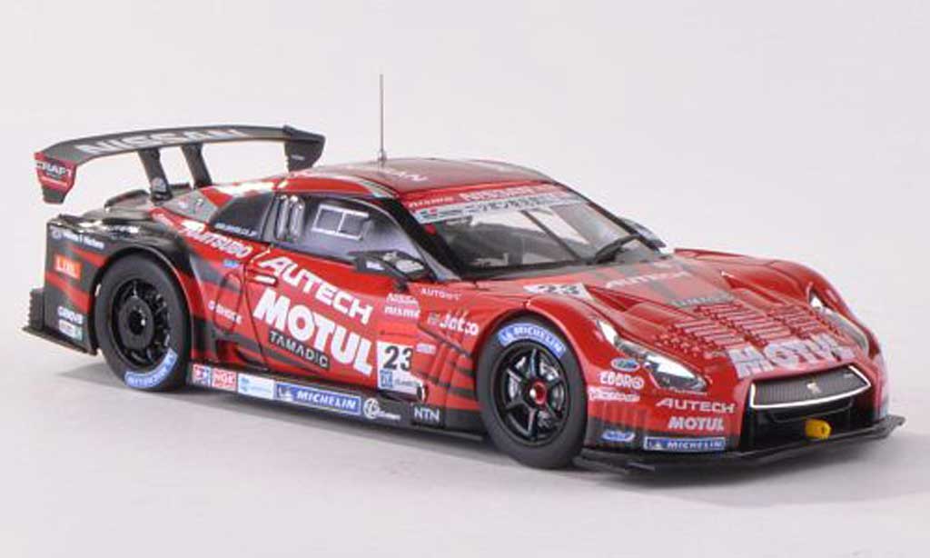 Nissan Skyline R35 1/43 Ebbro R35 GT-R No.23 Motal Autech Super GT500 2013 M.Yanagida/R.Quintarelli diecast model cars
