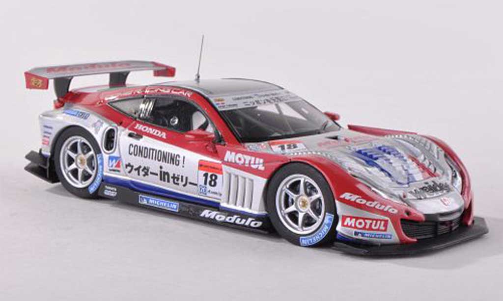 Honda HSV-010 1/43 Ebbro No.18 Weider Modulo Super GT500 2013 N.Yamamoto/F.Makowiecki diecast model cars