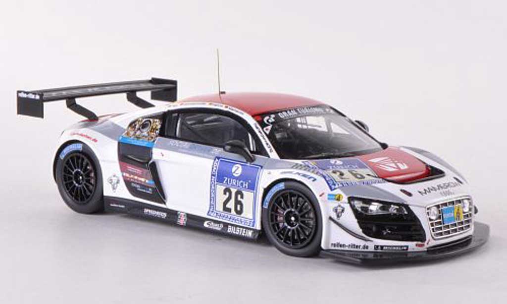 Audi R8 LMS 1/43 Spark LMS Ultra No.26 Mamerow Racing 24h ADAC Nurburgring 2012 diecast model cars