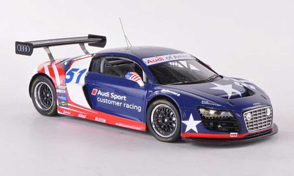 Audi R8 LMS 1/43 Spark LMS Grand-Am No.51 of America Prasentationsfahrzeug 2012 diecast model cars