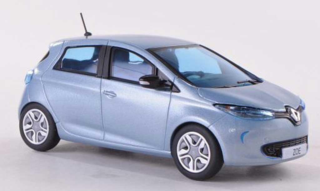 Renault Zoe 1/43 Eligor blue diecast model cars