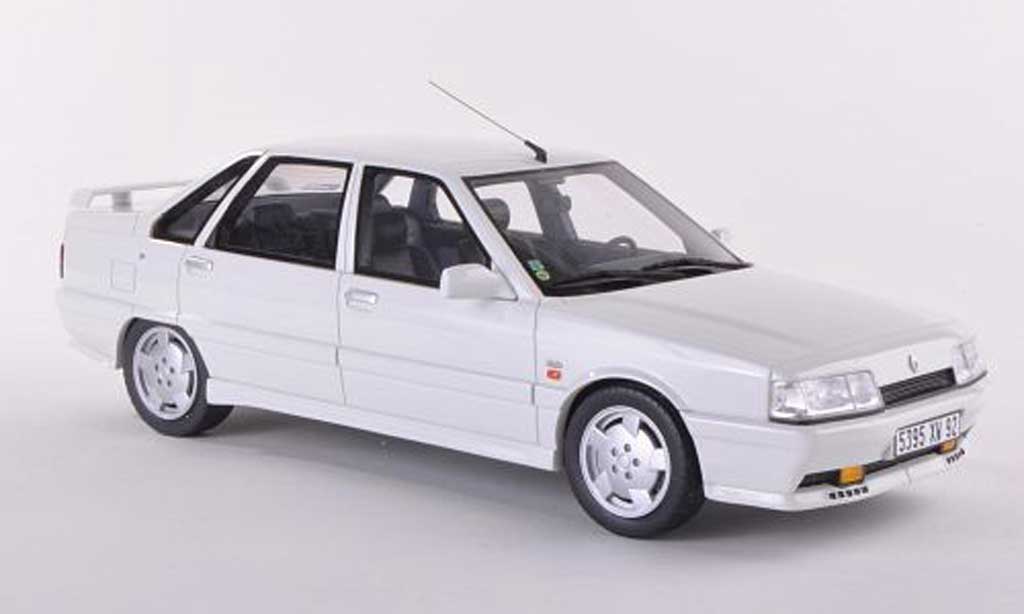 Renault 21 Turbo 1/18 Ottomobile Turbo MK2 white diecast model cars