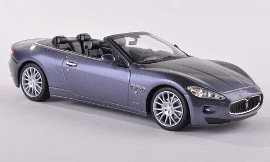 Maserati GranCabrio 1/43 Minichamps grey 2010 diecast model cars