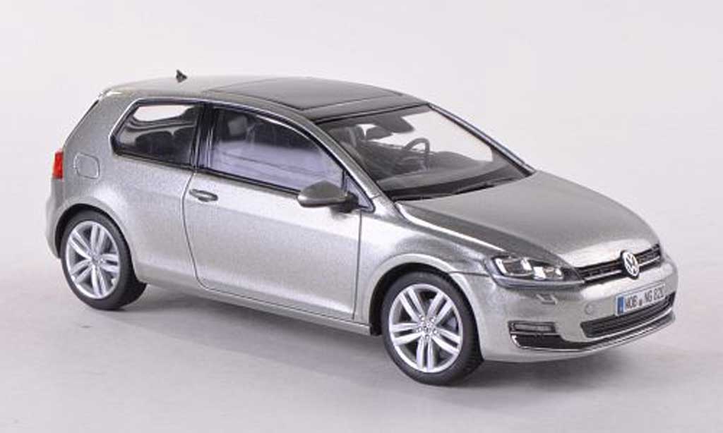 Volkswagen Golf VII 1/43 Herpa VII grey 3-Turer 2013 diecast model cars