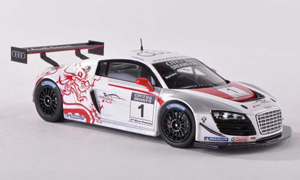 Audi R8 LMS 1/43 Spark LMS ultra No.1 Winner Macau GT Cup 2012 Edoardo Mortara diecast model cars