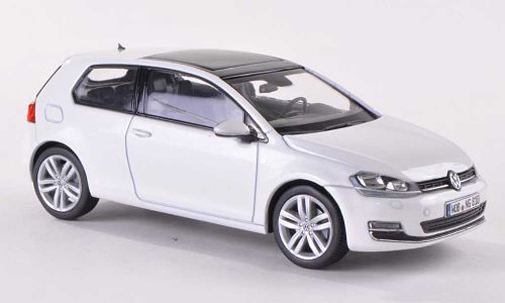 Volkswagen Golf VII 1/43 Herpa VII white 3-Turer 2013 diecast model cars