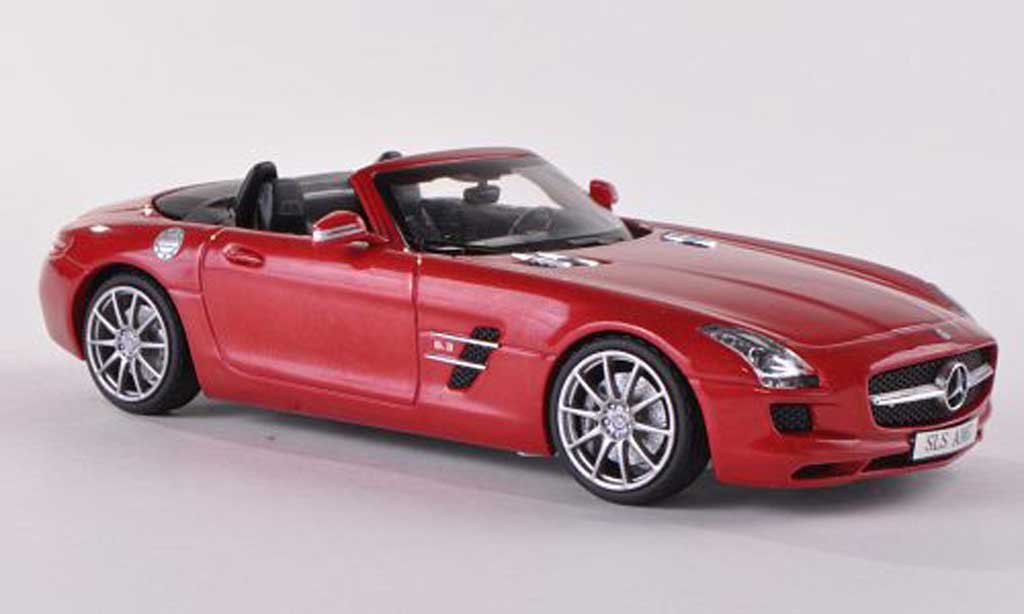 Mercedes SLS 1/43 Schuco AMG Roadster red diecast model cars