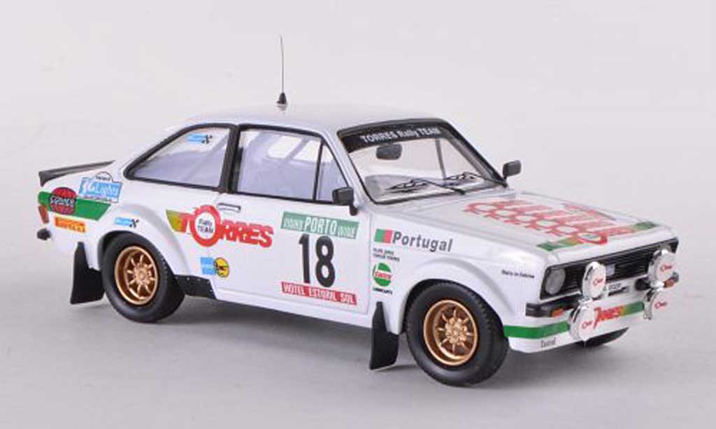 Ford Escort RS 1800 1/43 Trofeu RS 1800 Mk2 No.18 Rally Portugal 1983 C.Torres/F.Lopes diecast model cars