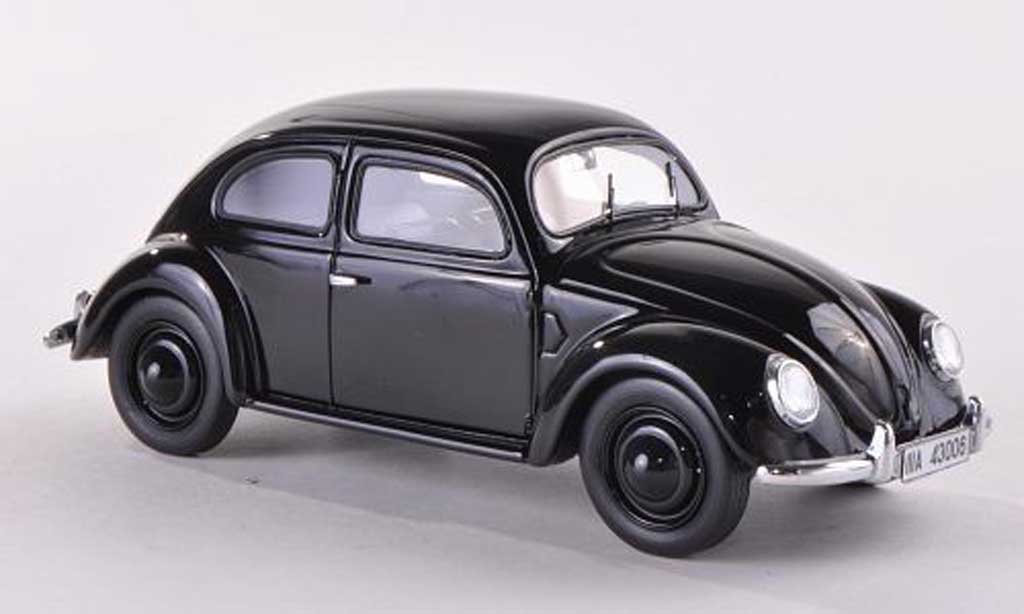 Volkswagen Coccinelle 1/43 Schuco Typ 38/06 black diecast model cars