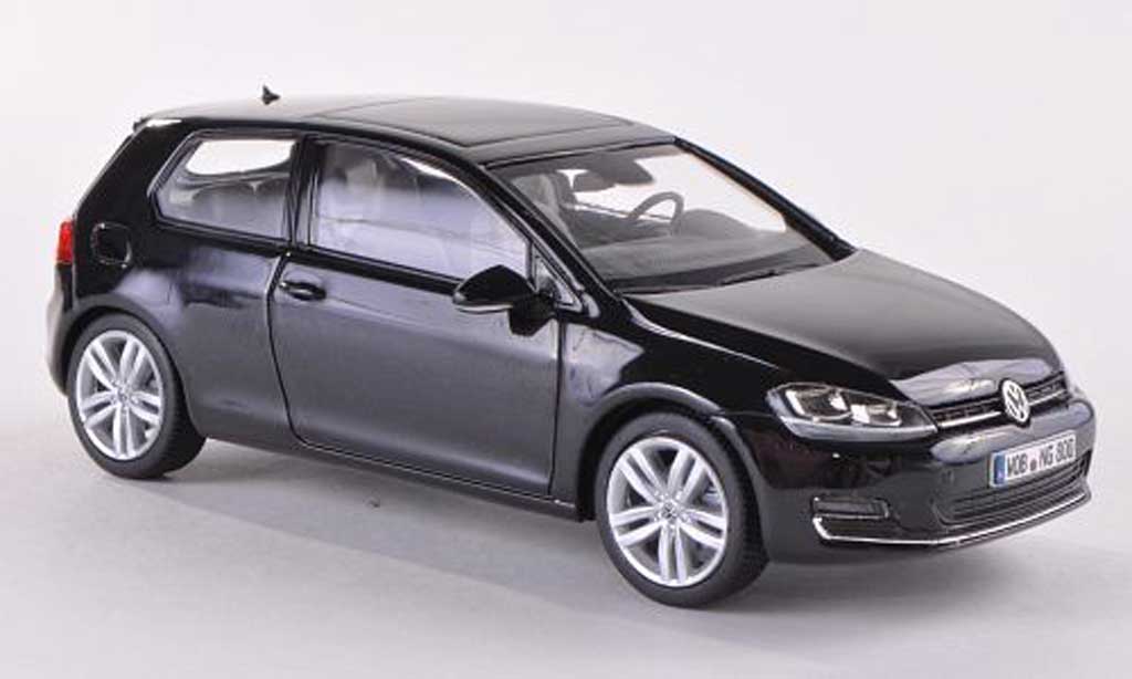 Volkswagen Golf VII 1/43 Herpa VII black 3-Turer 2013 diecast model cars