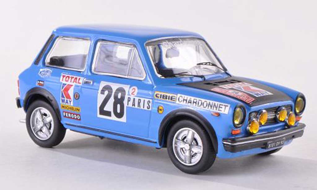 Autobianchi A112 1/43 Best Abarth No.28 Rally Monte Carlo 1978 Pagani/Carlotti diecast model cars