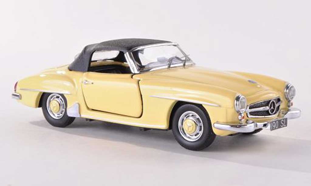 Mercedes 190 SL 1/43 Rio SL yellow 1955 diecast model cars