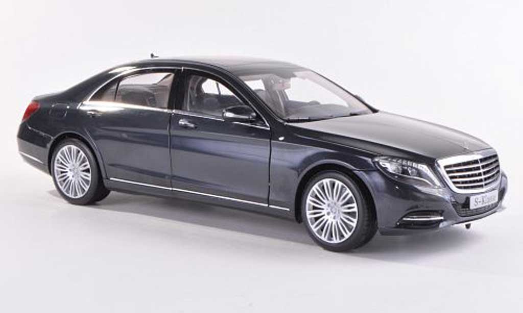 Mercedes Classe S 1/18 Norev (W222) grey 2013 diecast model cars