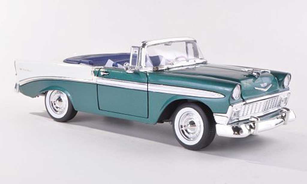 Chevrolet Bel Air 1956 1/18 Yat Ming 1956 grun/white diecast model cars