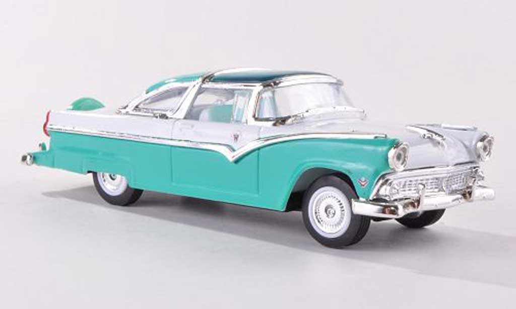 Ford Crown 1/43 Yat Ming Victoria grun/white 1955 diecast model cars