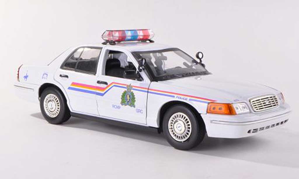 Ford Crown 1/18 Motormax Royal Canadian Mounted Police Police Kanada diecast model cars