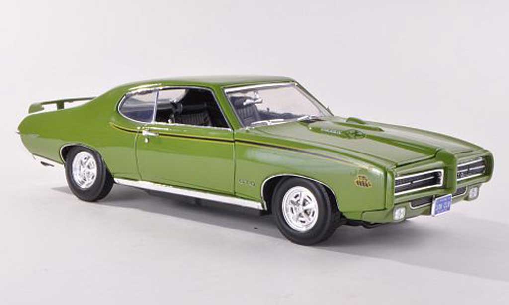 Pontiac GTO 1/18 Motormax Judge grun 1969 diecast model cars