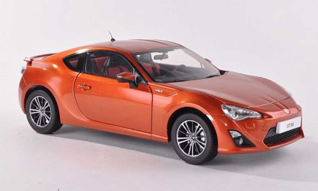 Toyota 86 2012 1/18 Century Dragon 2012 GT orange diecast model cars