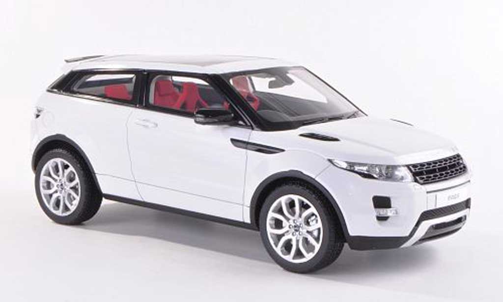 Range Rover Evoque 1/18 Century Dragon white RHD 3-Turer 2012 diecast model cars