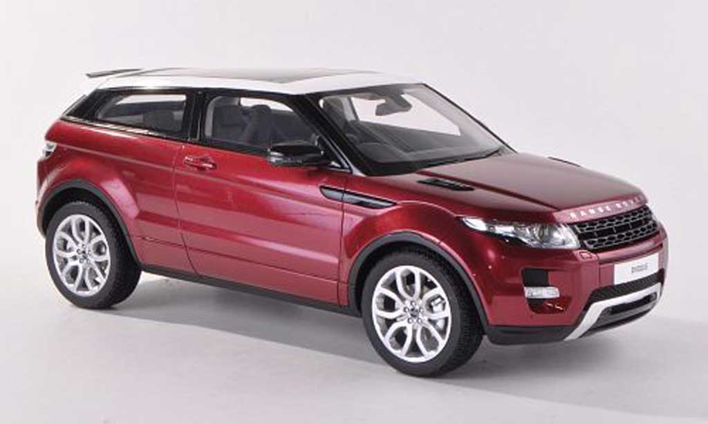 Range Rover Evoque 1/18 Century Dragon red RHD 3-Turer 2012 diecast model cars
