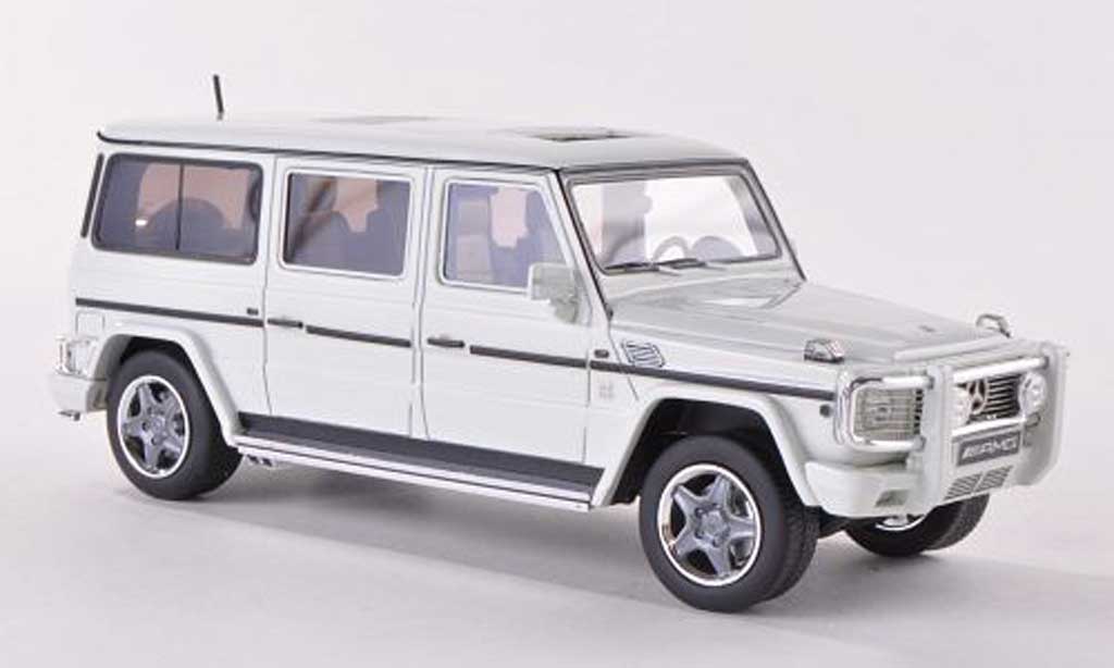 Mercedes Classe G 1/43 GLM AMG G63 Lang (W463) white diecast model cars