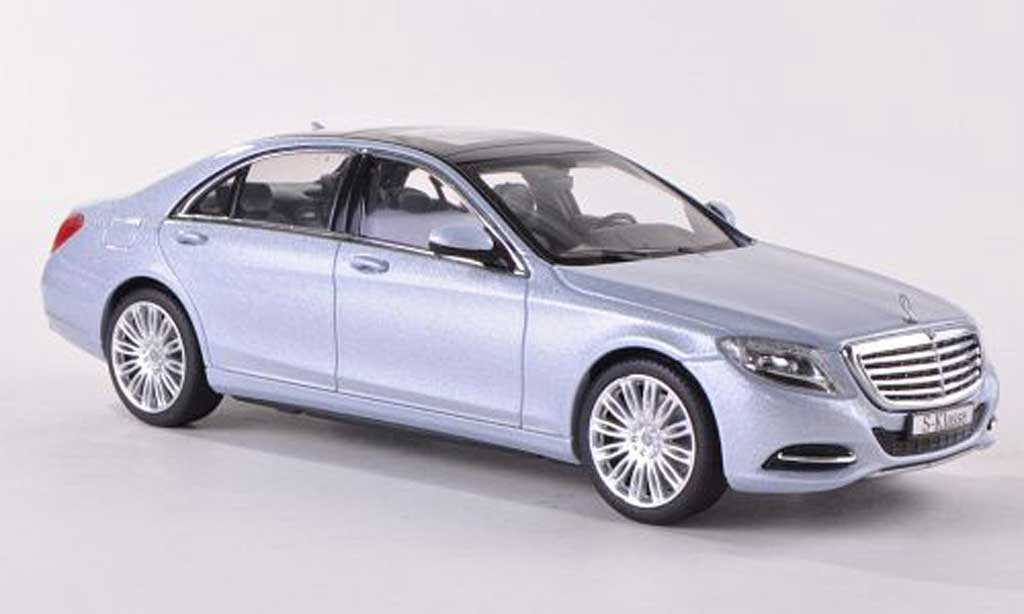 Mercedes Classe S 1/43 Schuco (W222) blue 2013 diecast model cars