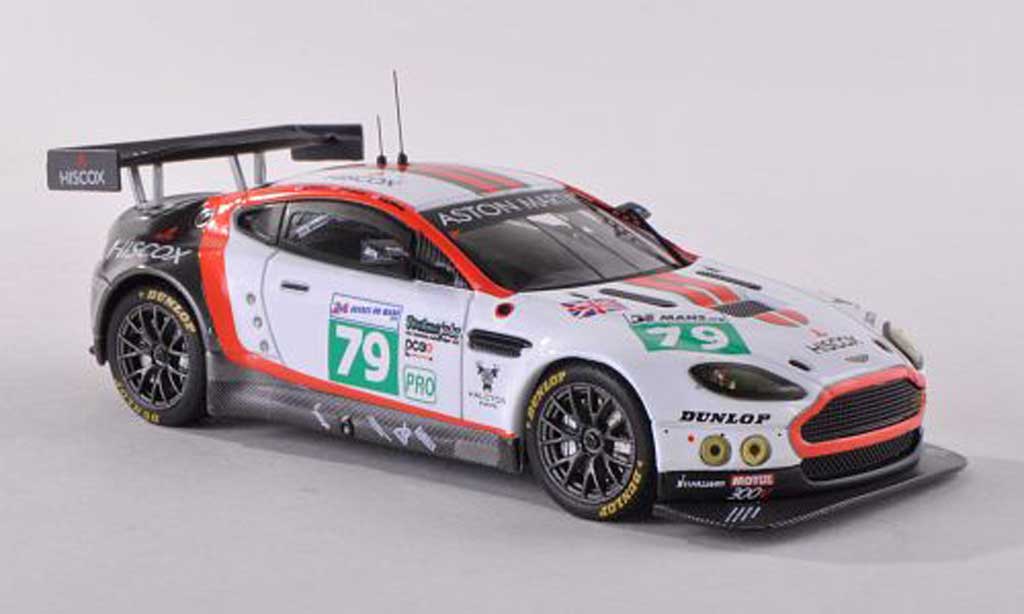 Aston Martin V8 Vantage 1/43 IXO Vantage No.79 Hiscox 24h Le Mans 2011 Hancock/Dolan/Buncombe diecast model cars