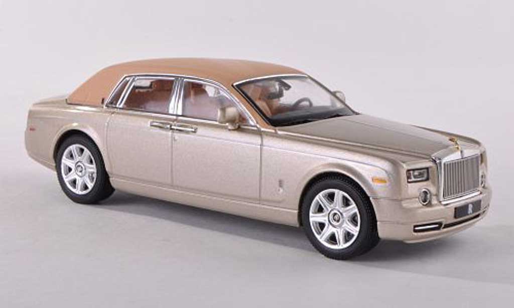 Rolls Royce Phantom 2009 1/43 IXO 2009 beige diecast model cars