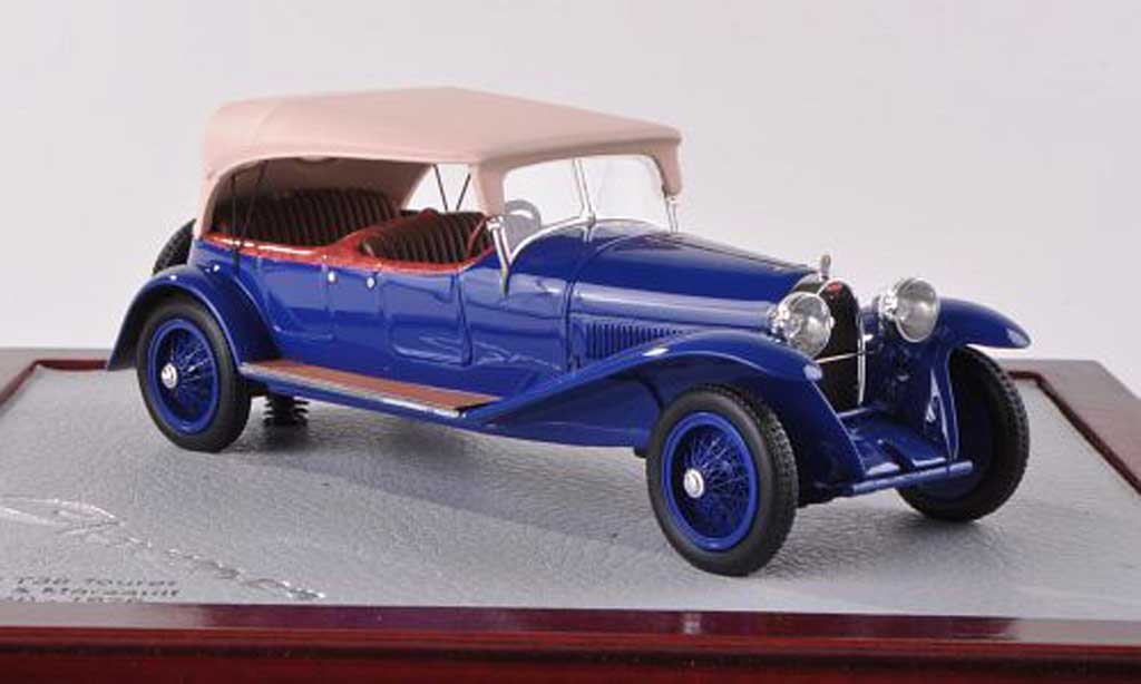 Bugatti 38 1/18 Chromes Tourer Lavocat & Marsault blue/beige ferme 1926 diecast model cars